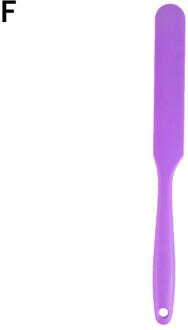 Lange Handvat Food Grade Non Stick Boter Koken Siliconen Siliconen Soepeler Cake Cookie Pastry Spatel Bakken Schraper Spatul R9H5 paars