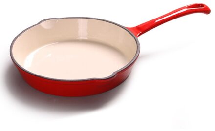 Lange Handvat Gietijzeren Bakplaten Koekenpan Pot Platte Bodem Koekenpan Koekenpan Non-stick Steak Grill Koken pot