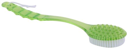 Lange Handvat Ultra Zachte Bad Douche Borstels Huid Massage Terug Wrijven Borstel Gezondheidszorg Body Borstel Wrijven Tool groen