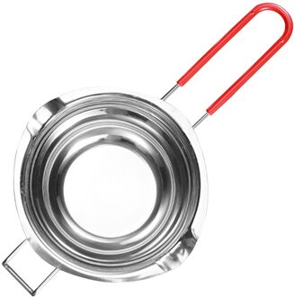 Lange Handvat Wax Smelten Roestvrij Stalen Pot Diy Geurkaars Zeep Chocolade Boter Handgemaakte Zeep Tool Licht Groen