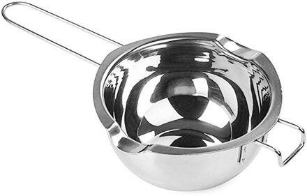 Lange Handvat Wax Smelten Roestvrij Stalen Pot Diy Geurkaars Zeep Chocolade Boter Handgemaakte Zeep Tool Non-stick m89A