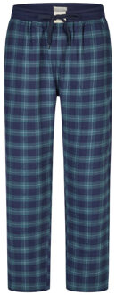 Lange heren pyjama set met flanellen pyjamabroek Groen