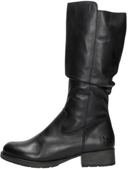 Lange laars met warme teddyvoering voor dames Rieker , Black , Dames - 37 EU