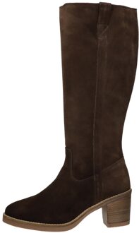 Lange Laarzen Donkerbruin - 38