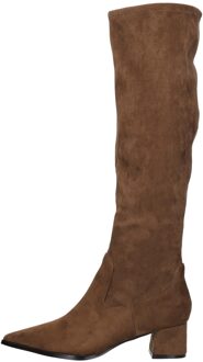 Lange Laarzen Donkerbruin - 43