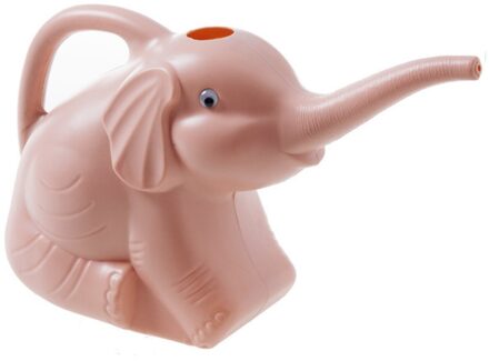 Lange Mond Baby Olifant Water Blikjes Home Plant Pot Fles Sproeisysteem Apparaat Tuin Gereedschap Gieter Tuinieren # t1p roze