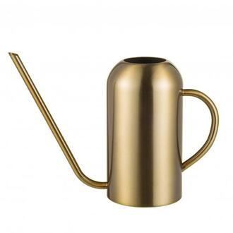 Lange Mond Uitloop Gieter 1500Ml Rvs Gieter Indoor Tuin Planten Bloem Tuin Accessoires gouden