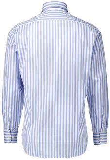 Lange mouw overhemden 25413038r - maat 41 (L) Lichtblauw