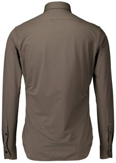 Lange mouw overhemden act520ml/11460 Bruin - 41 (L)