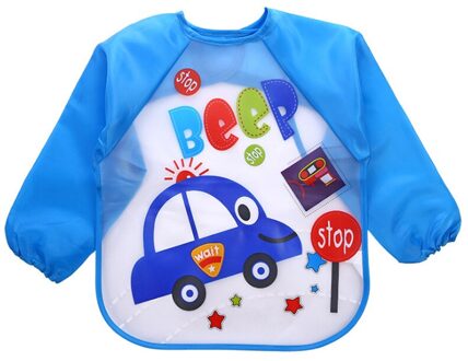 Lange Mouw Waterdichte Baby Slabbetjes Baby Burp Doeken Peuter Sjaal Voeden Kiel Overall Babyvoeding Accessoires Car