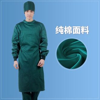 Lange mouwen kleding voor wassen handen lange mouwen kleding voor operationele kleding voor mannen en vrouwen donkergroene katoenen operationele