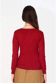 Lange mouwen ronde hals - - maat L Veelkleurig