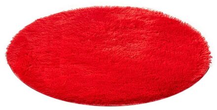 Lange Pluche Zachte Gebied Tapijt Woonkamer Slaapkamer Tapijt Antislip Vloermat Pad Ronde Mat 40*40cm Home Decoratieve Ornament A3