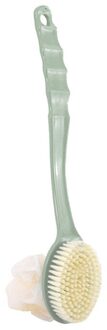 Lange Steel Back Body Brush Bad Douche Scrubber Scrub Huid Massages Douche Cleaning Massager @ C