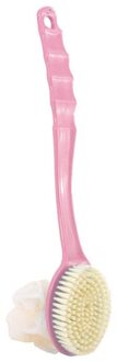 Lange Steel Back Body Brush Bad Douche Scrubber Scrub Huid Massages Douche Cleaning Massager @ C