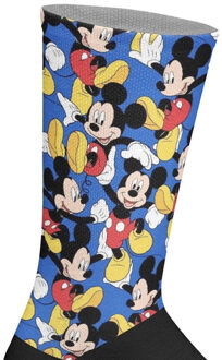 Lange uniseks sokken met elastische print - maat Veelkleurig