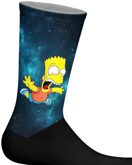 Lange uniseks sokken met elastische print Veelkleurig