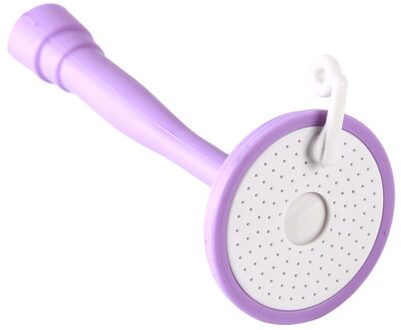 Lange Verstelbare Water Ventiel Mondstuk Filter Keukenkraan Douche Water Saver Roterende Splash Water Saver paars