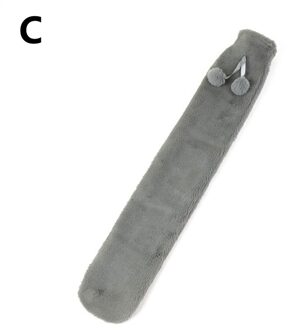 Lange Water Injectie Rubber Warm Water Fles Warm Water Zak Handwarmer Warm Water Fles Set Met Gebreide Cover 03