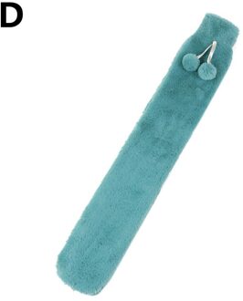 Lange Water Injectie Rubber Warm Water Fles Warm Water Zak Handwarmer Warm Water Fles Set Met Gebreide Cover 04