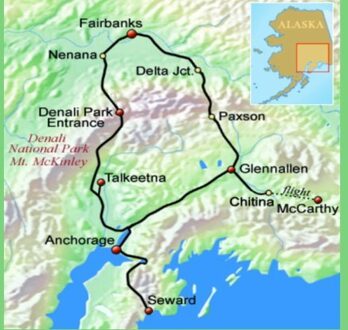 Langs de lodges van Alaska (14 dagen)