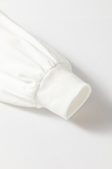 Langslavige Pullover Trui Wit