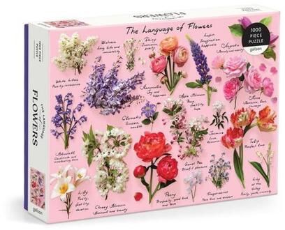 Language Of Flowers 1000 Piece Puzzle -  Galison (ISBN: 9780735379275)