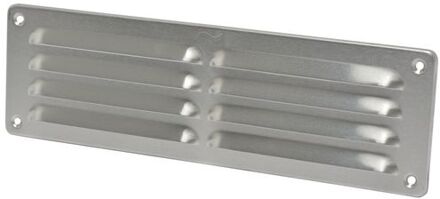 langwerpig rooster / grille , maat 9 x 30 cm | aluminium