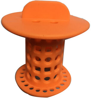 LanLan Bad Afvoer Plug Houder Haar Catcher Verwijderen Collector Schoon Kit Water Stopper Afvoerputje Badkamer Keuken Wastafel oranje