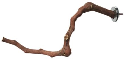 LanLan Papegaai Vogel Staande Stok Wilde Druif Hout Pole Klauw Slijpen Speelgoed Not split