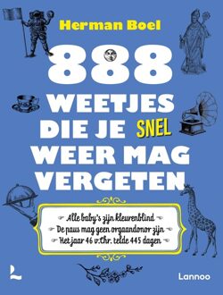 Lannoo 888 weetjes die je snel weer mag vergeten - Herman Boel - ebook