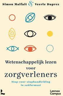 Lannoo Campus Wetenschappelijk lezen voor zorgverleners - Simon Malfait, Veerle Duprez - ebook