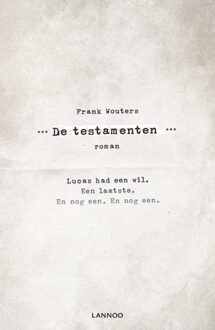 Lannoo De testamenten - eBook Frank Wouters (9401424942)