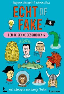 Lannoo Een te gekke geschiedenis - Echt of fake - Benjamin Goyvaerts, Yasmina Faid - ebook