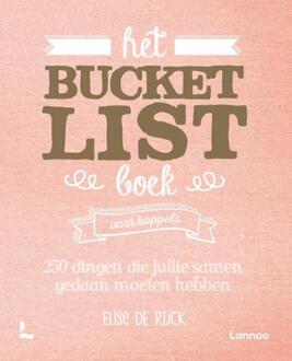 Lannoo Het Bucketlist boek voor koppels - Boek Elise De Rijck (9401440778)