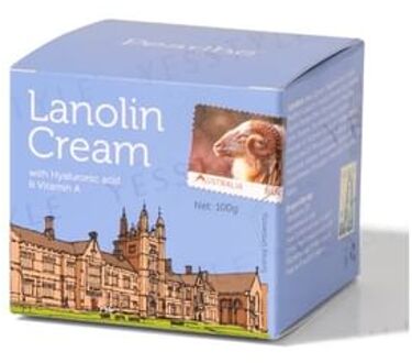 Lanolin Cream With Hyaluronic Acid & Vitamin A 100g