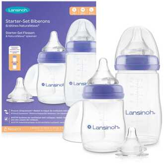 Lansinoh babyfles starterset Natural Wave