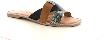 Lantana slippers bruin - Maat 40