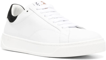 Lanvin 0010 White/Black Ddb0 Sneakers voor vrouwen Lanvin , White , Dames - 36 EU