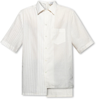 Lanvin Asymmetrisch shirt Lanvin , White , Heren - 2XL