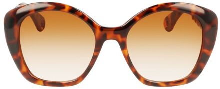 Lanvin Bruine Bio Injected Zonnebril - One Size