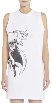 Lanvin Catwoman T-Shirt Stijl Jurk Lanvin , White , Dames - M