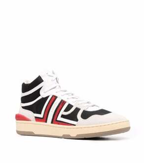 Lanvin Clay Hoogtopsneakers Zwart