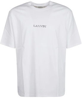 Lanvin Curblace T-shirt Lanvin , White , Heren - Xl,L