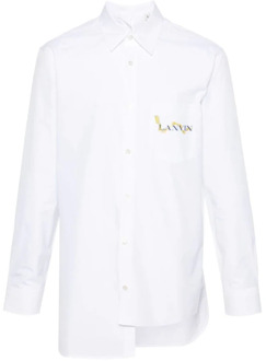 Lanvin Formal Shirts Lanvin , White , Heren - Xl,L,M