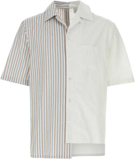 Lanvin Geborduurd poplin overhemd Lanvin , White , Heren - XL