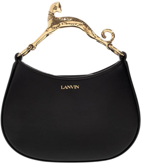 Lanvin ‘Hobo Cat Nano’ schoudertas Lanvin , Black , Dames - ONE Size