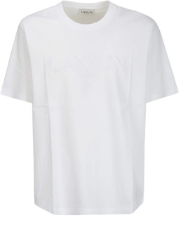 Lanvin Klassiek T-shirt Lanvin , White , Heren - L,M,S