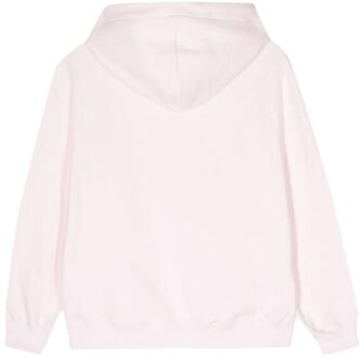 Lanvin Klassieke Bedrukte Hoodie - maat S Lichtroze