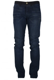 Lanvin Klassieke pasvorm blauwe katoenen jeans Lanvin , Blue , Heren - W32,W30,W33
